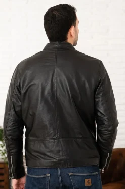Blouson Homme Schott Lcmotorlamb Black