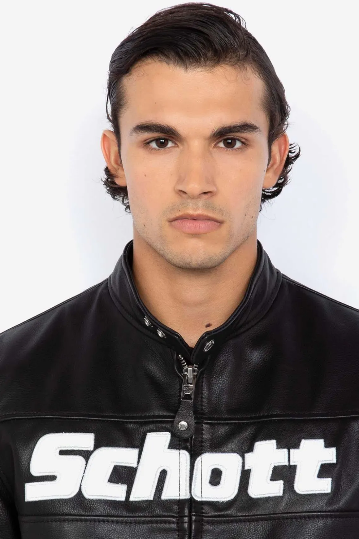 Blouson Homme Schott Lcmotorvint Black