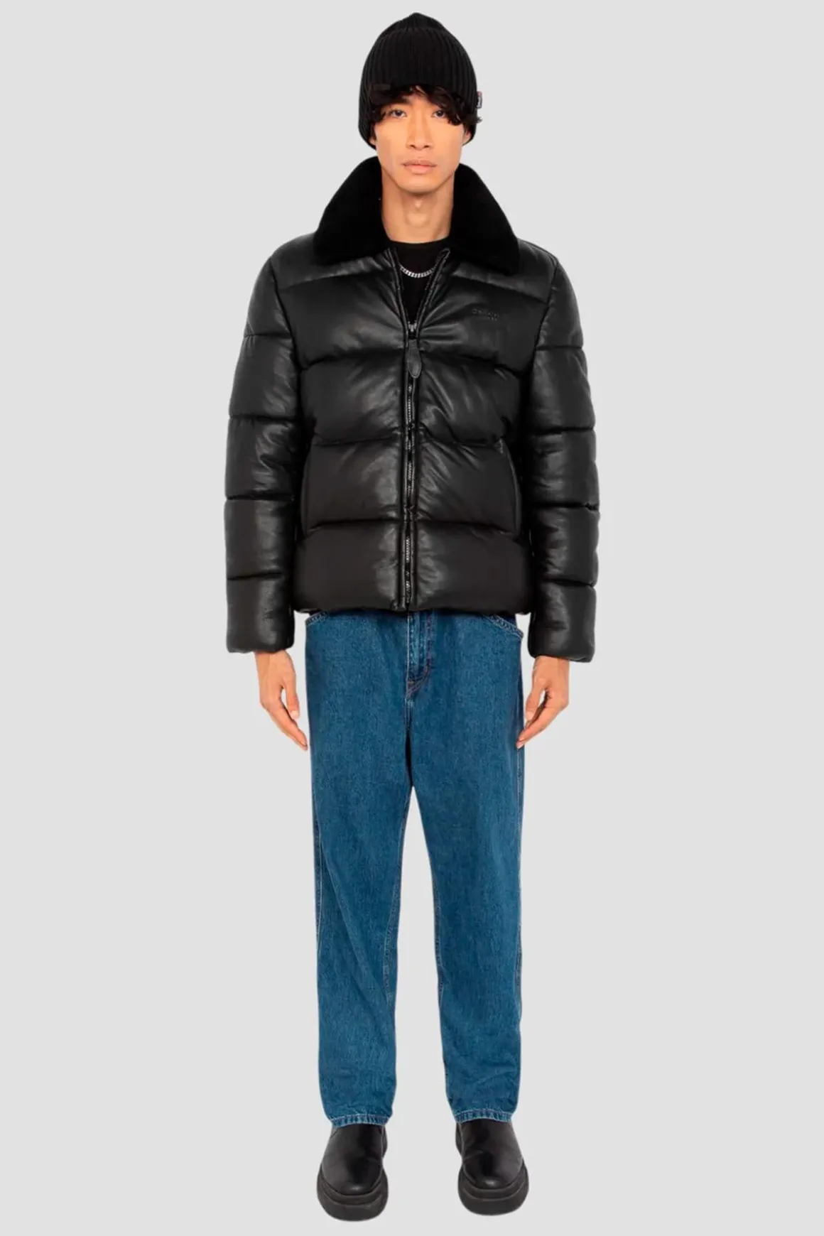 Blouson Homme Schott Lcoklahomah25 Black