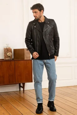 Blouson Homme Schott Lcperfcc Black