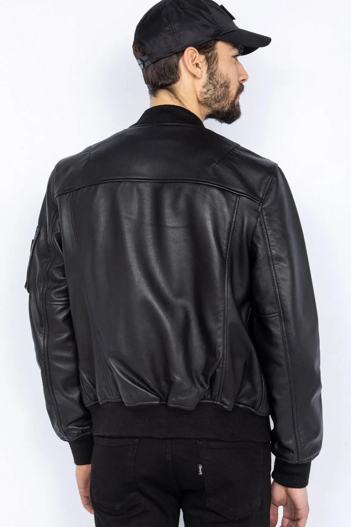 Blouson Homme Schott Lcqueens Black