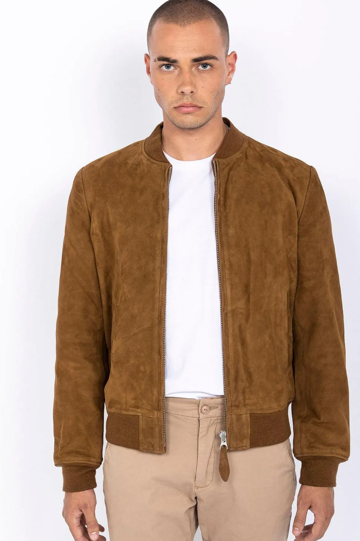 Blouson Homme Schott Lc3017 Rust
