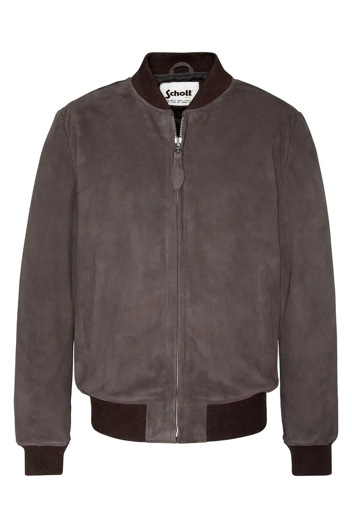 Blouson Homme Schott Lc300 Taupe