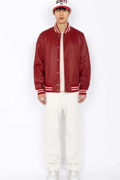 Blouson Homme Schott Lcteddys23 Red