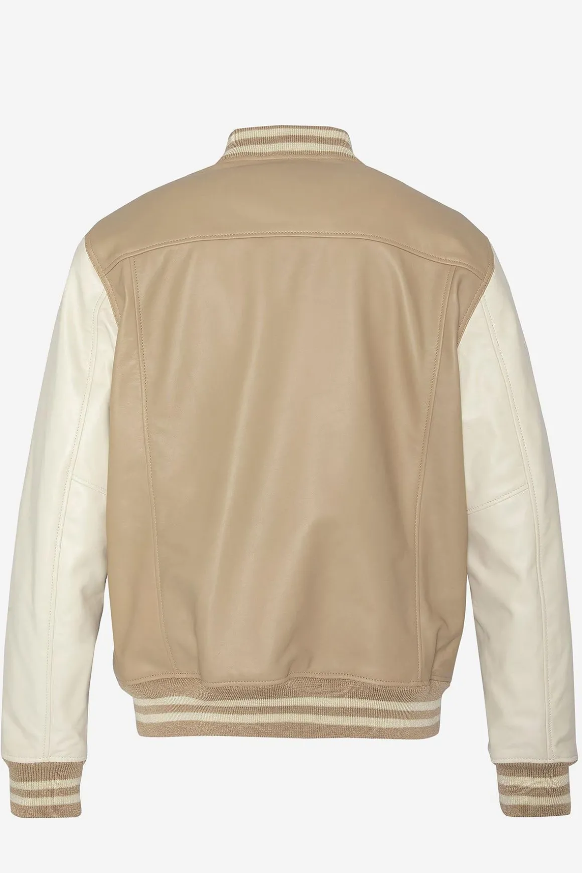 Blouson Homme Schott Lcteddys23Bi Beige/Off