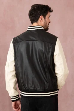 Blouson Homme Schott Lcteddys23Bi Black/O