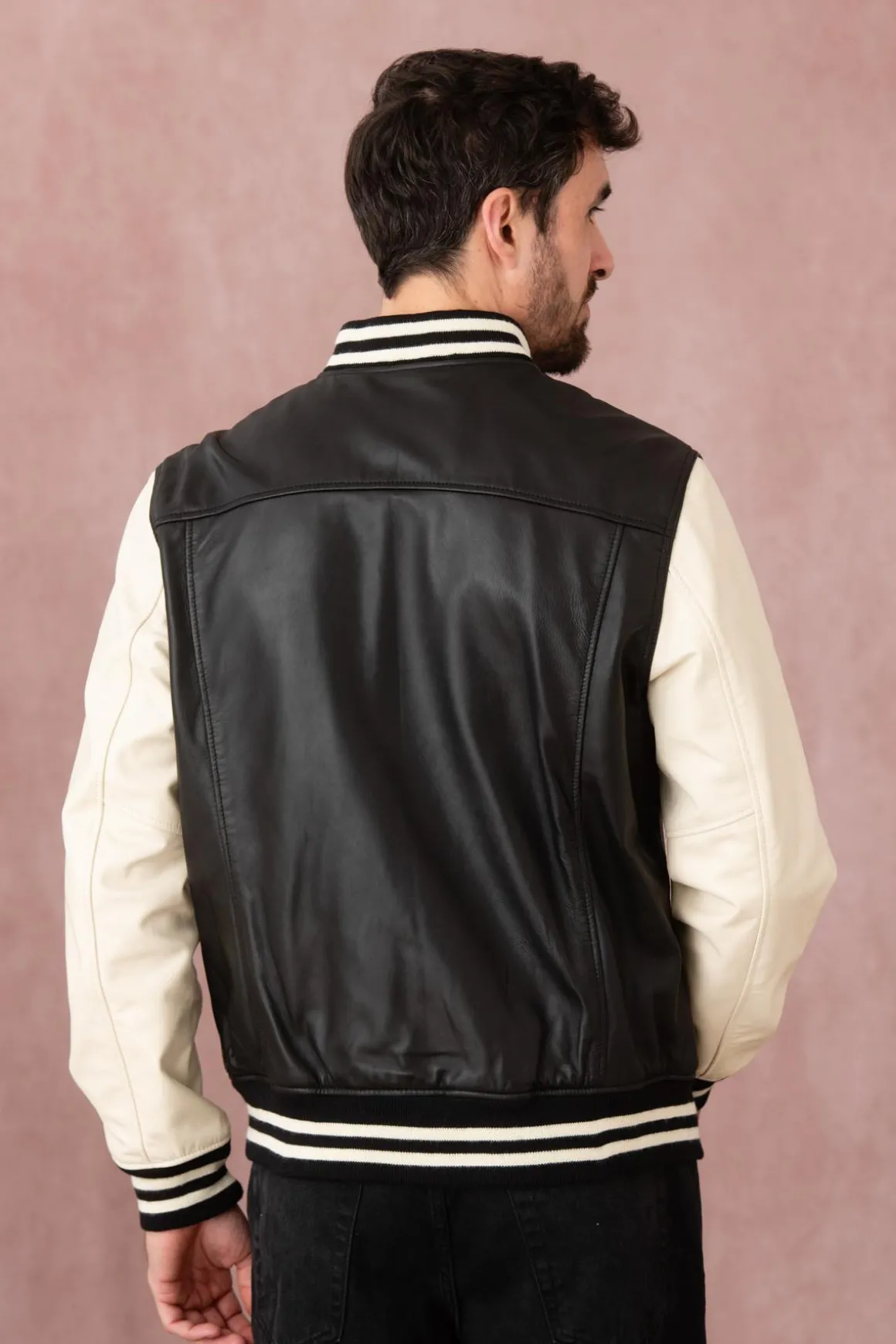 Blouson Homme Schott Lcteddys23Bi Black/O