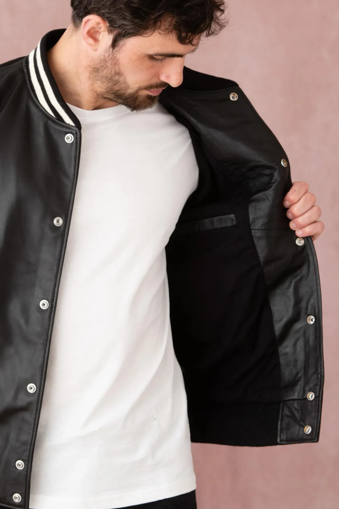 Blouson Homme Schott Lcteddys23Bi Black/O