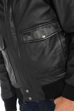 Blouson Homme Schott Lctopgun Black