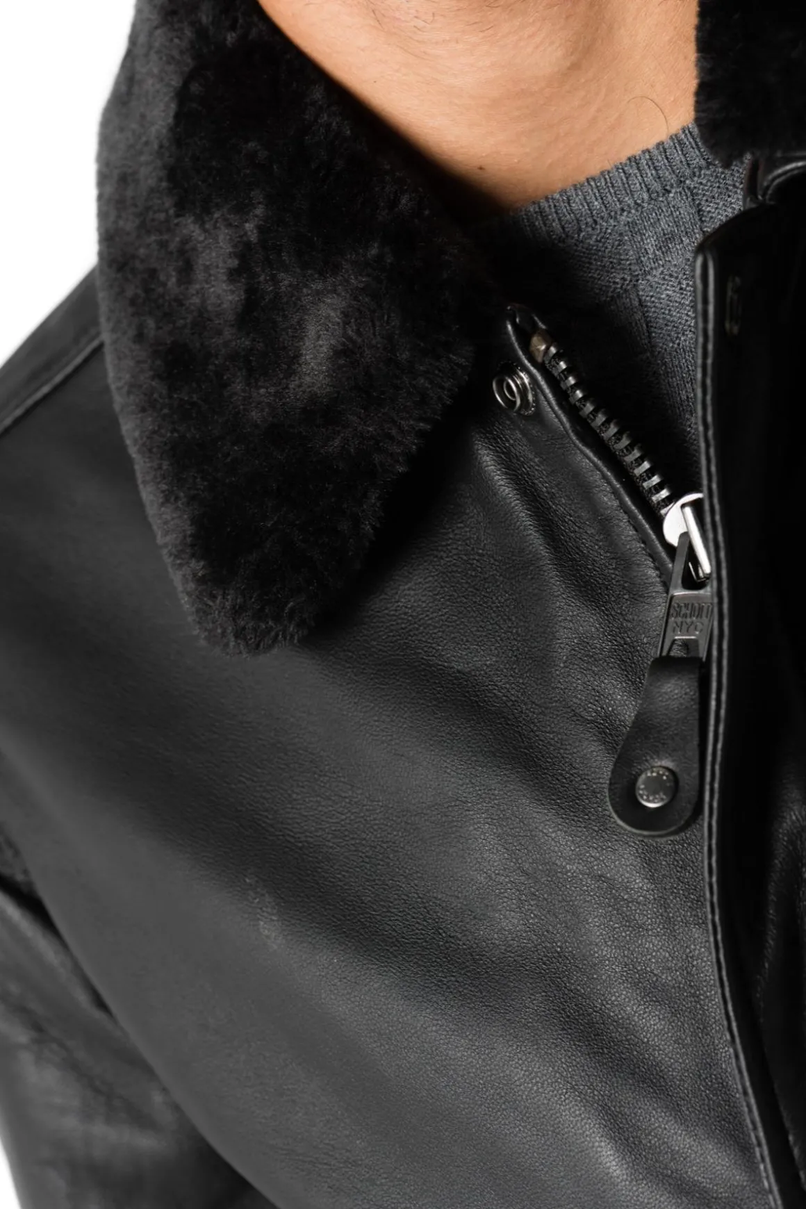 Blouson Homme Schott Lctopgun Black