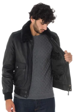 Blouson Homme Schott Lctopgun Black