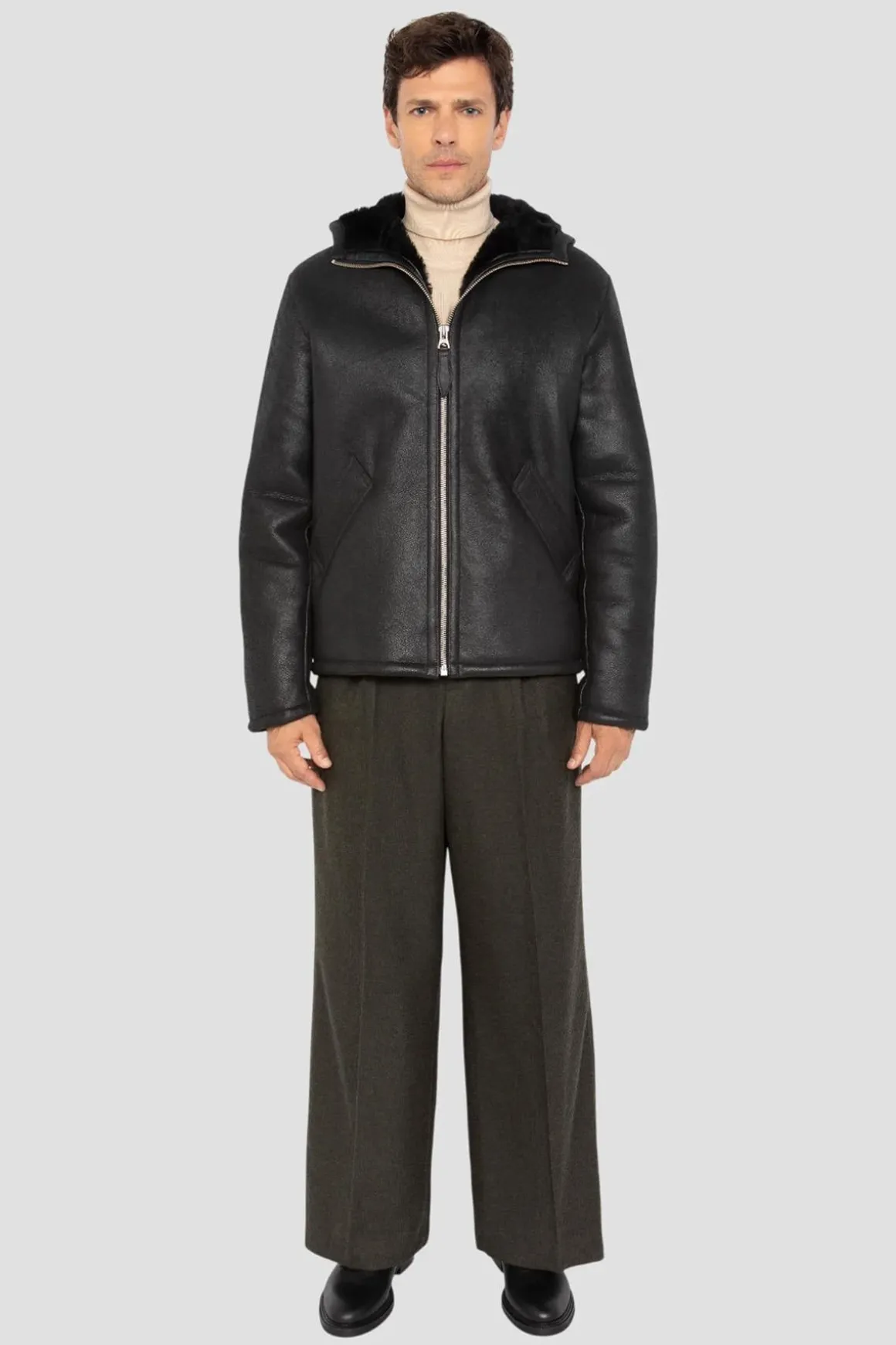 Blouson Homme Schott Lcurbanh Black