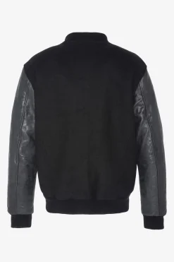 Blouson Homme Schott Lcusa Black/Black