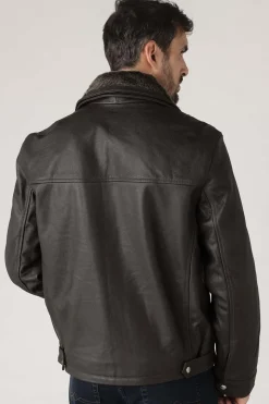 Blouson Homme Schott Lc8100W23 Brown