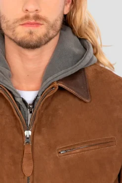 Blouson Homme Schott Lcwork25 Rust
