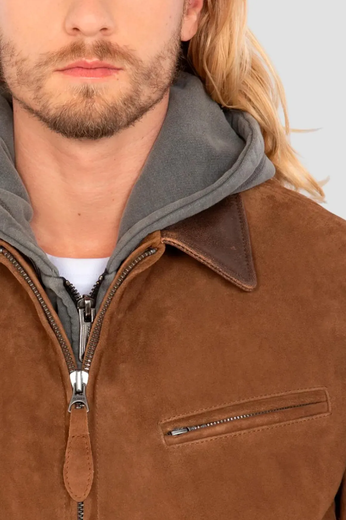 Blouson Homme Schott Lcwork25 Rust