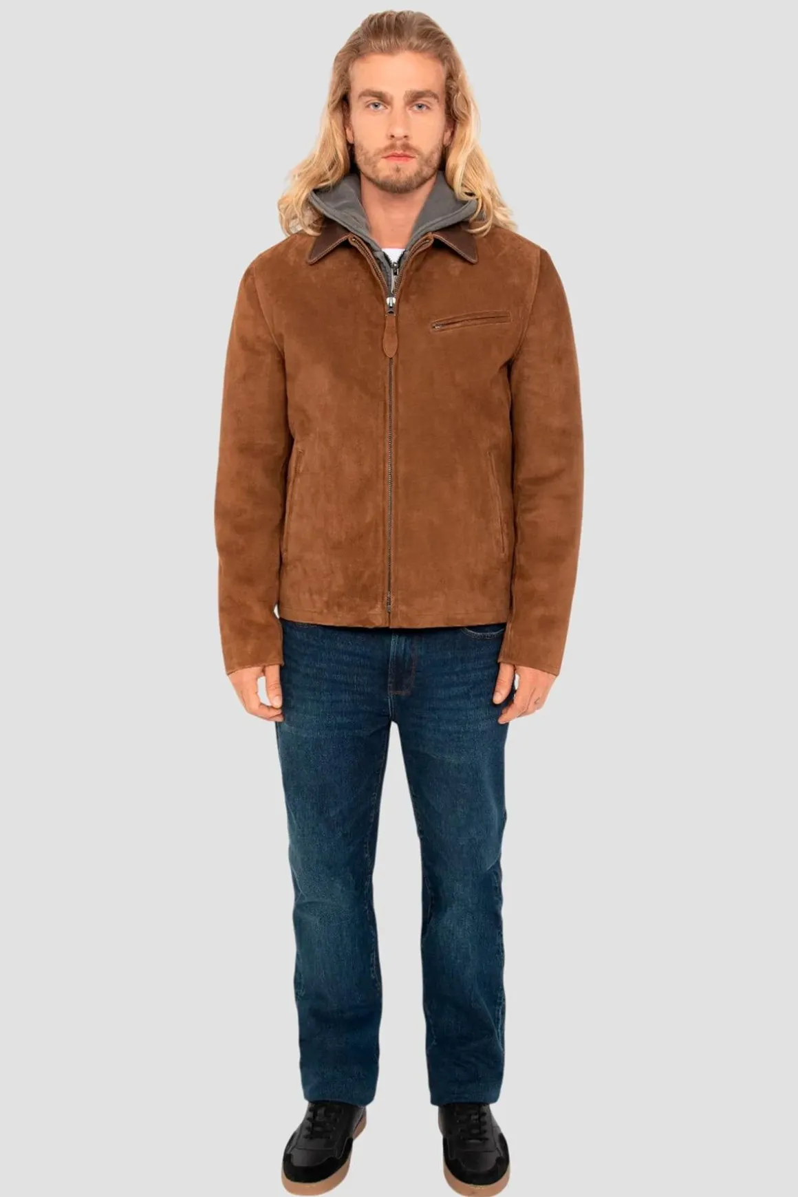 Blouson Homme Schott Lcwork25 Rust