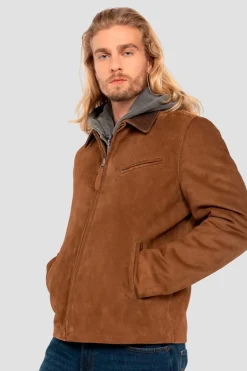 Blouson Homme Schott Lcwork25 Rust