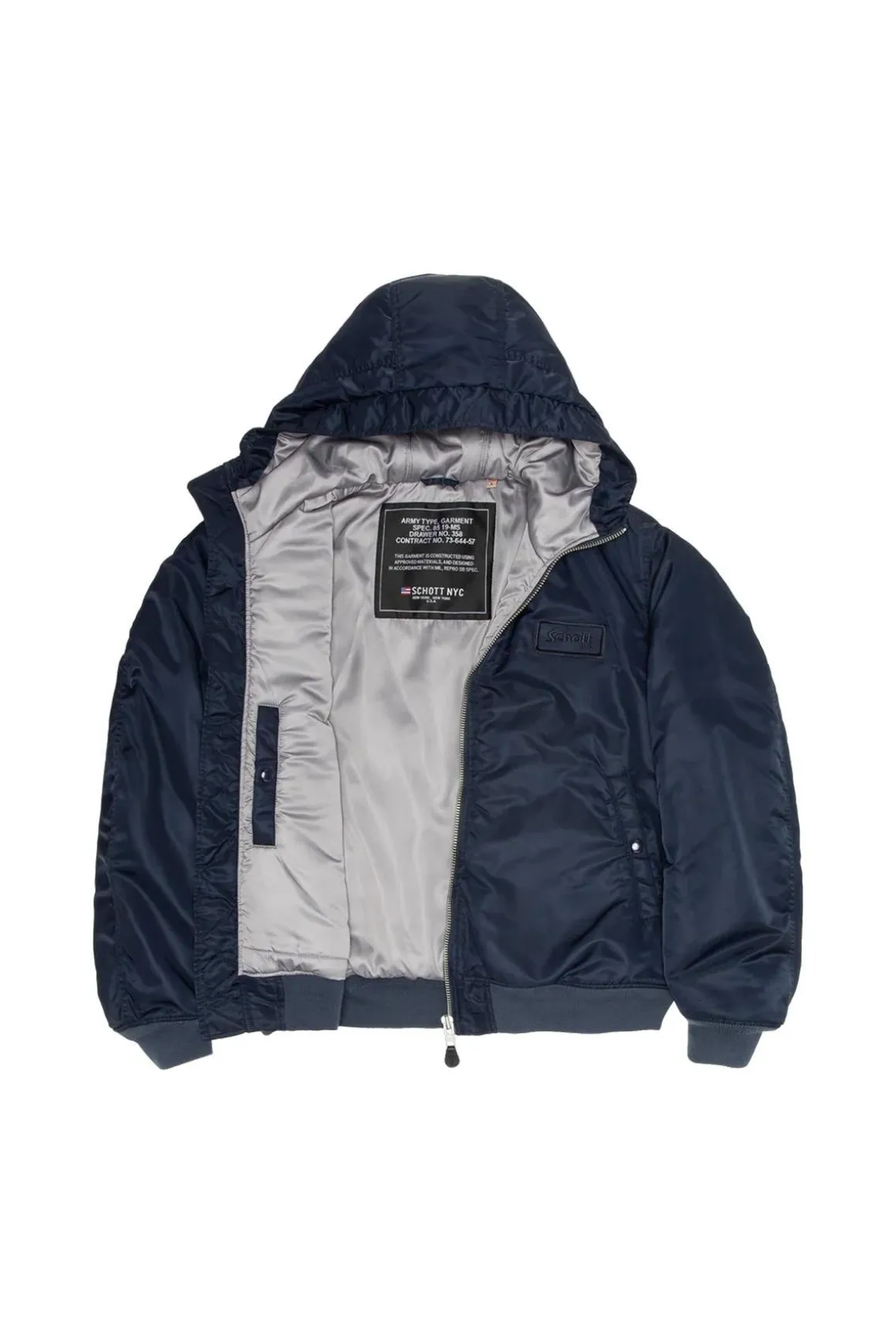 Blouson Homme Schott Ma1Guardrs Dark Navy