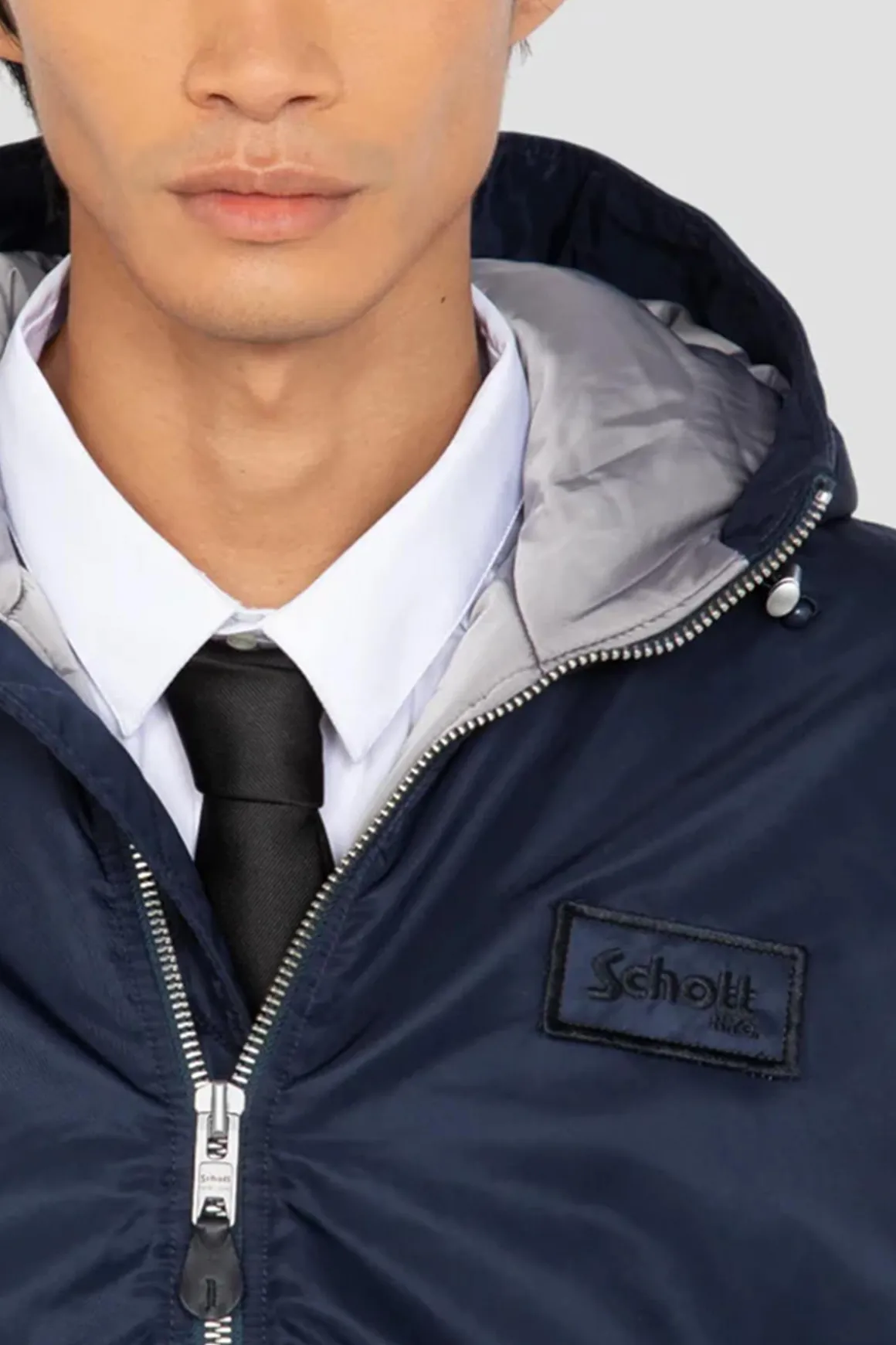 Blouson Homme Schott Ma1Guardrs Dark Navy