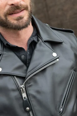 Blouson Homme Schott 613 Noir