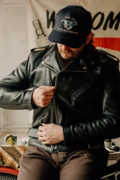 Blouson Homme Schott Perf 618 Noir
