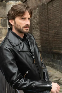 Blouson Homme Schott P617H Black