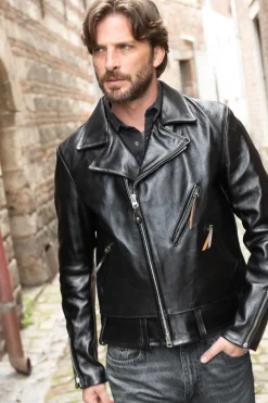 Blouson Homme Schott P617H Black