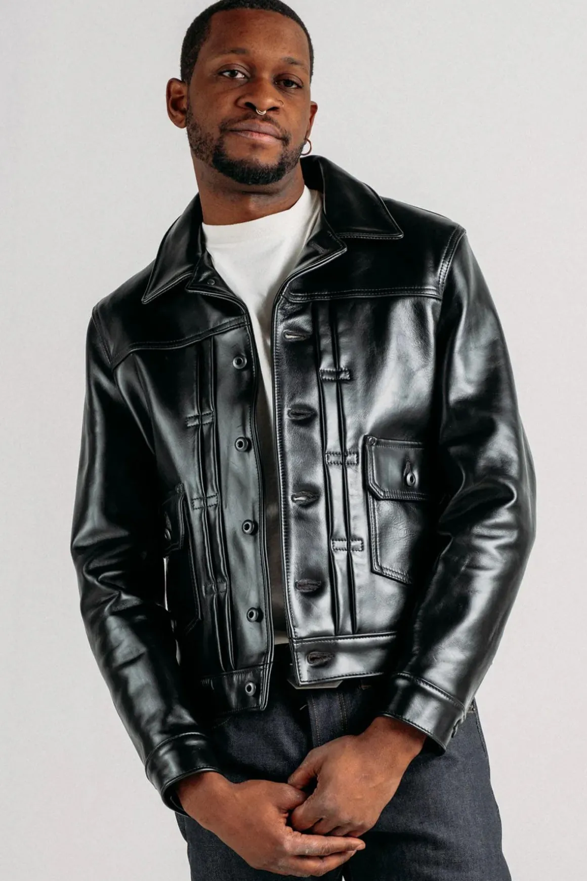 Blouson Homme Schott P620H Black