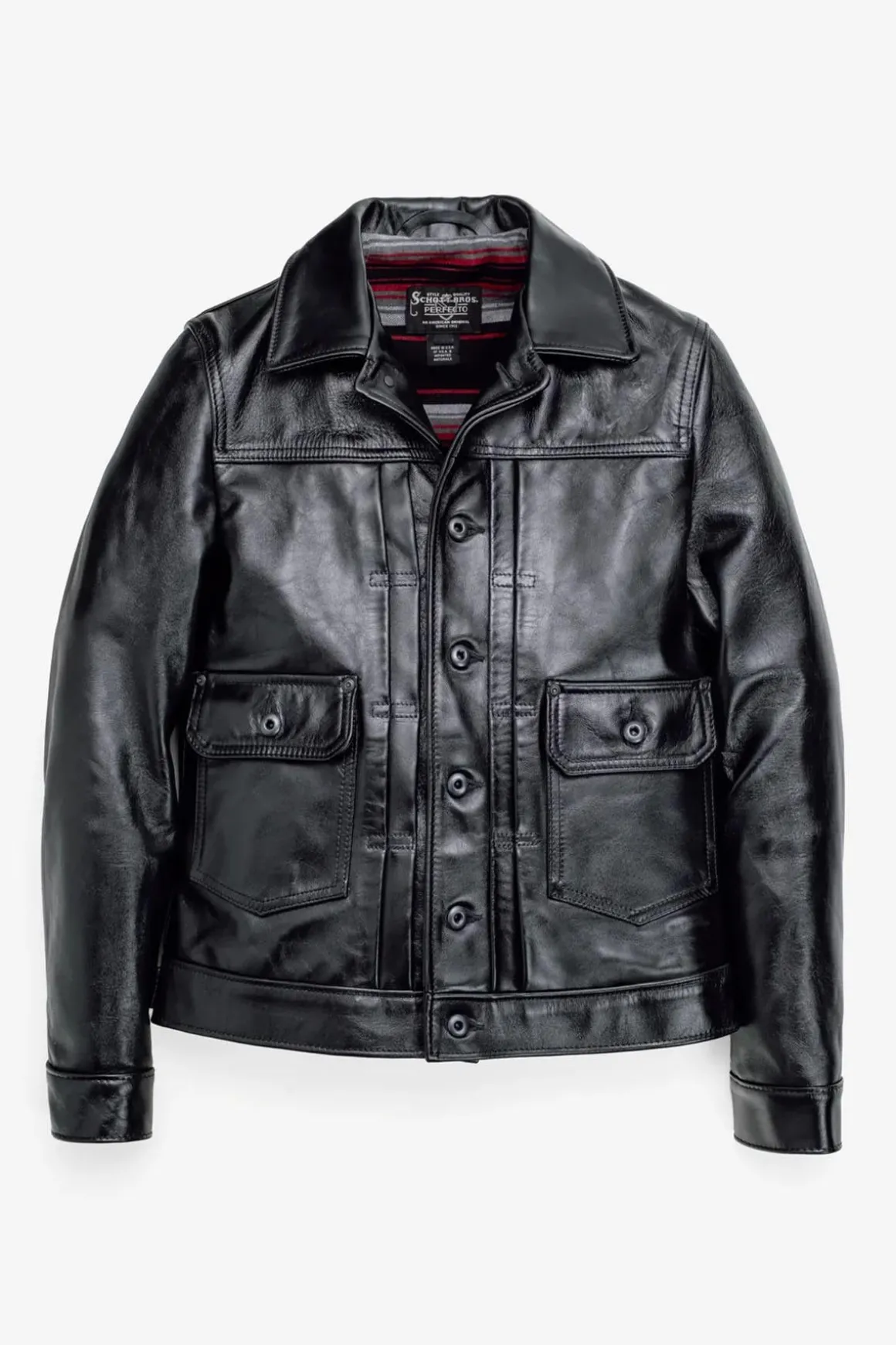 Blouson Homme Schott P620H Black