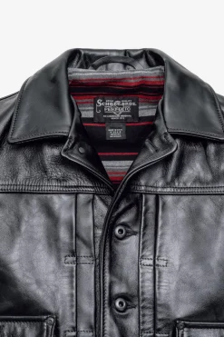 Blouson Homme Schott P620H Black