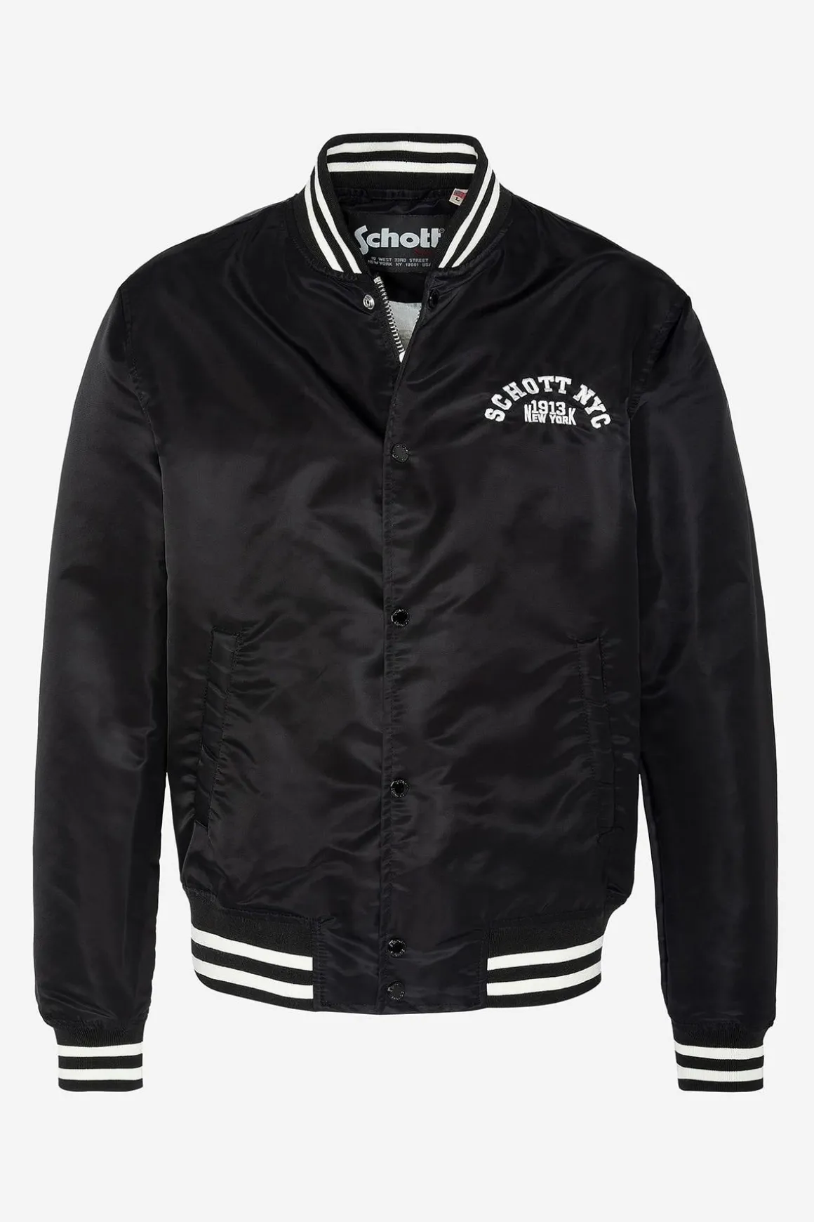 Blouson Homme Schott Princeton1Rs Black