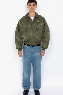 Blouson Homme Schott 21090Rs Army Kaki
