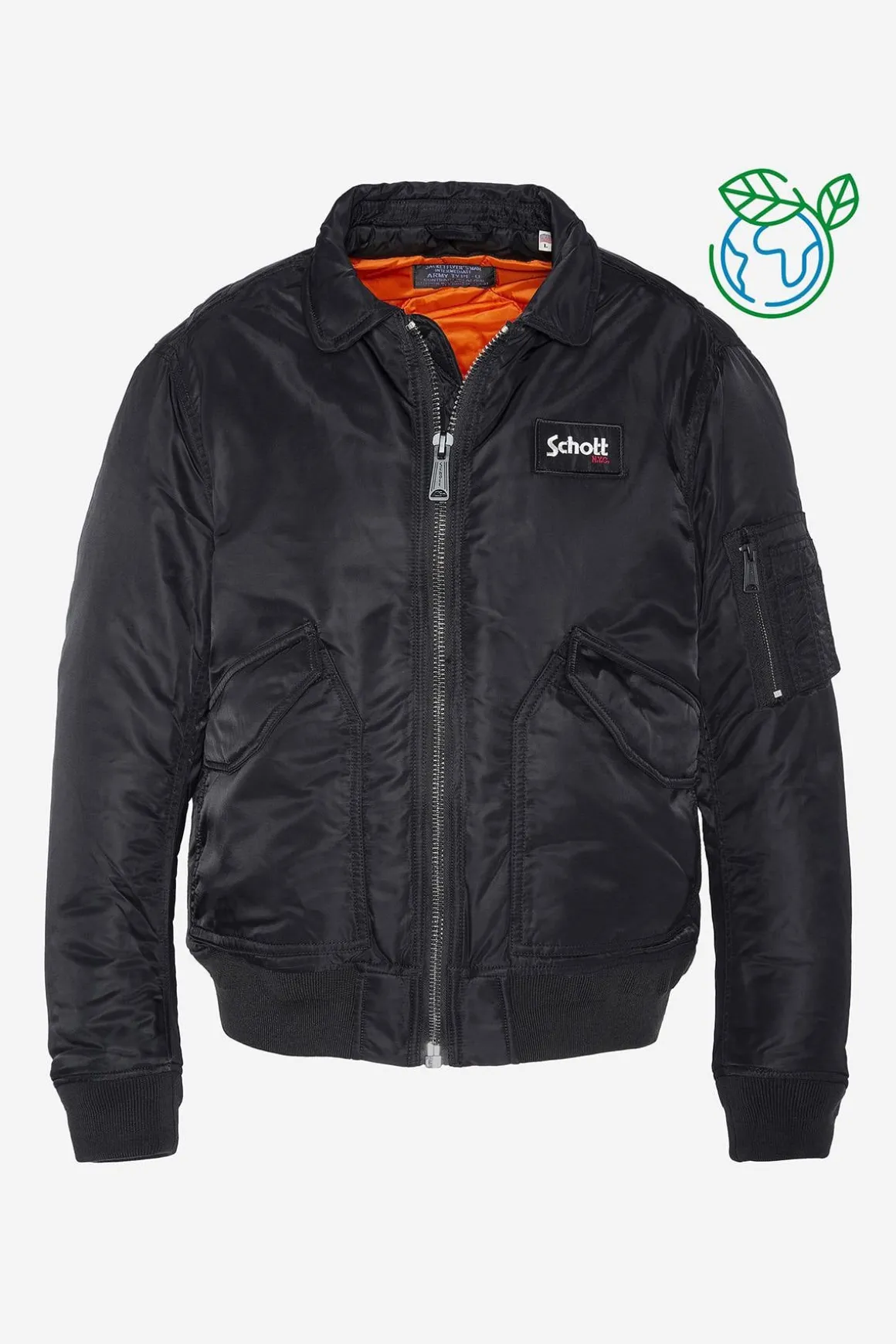 Blouson Homme Schott 210100Rs Black