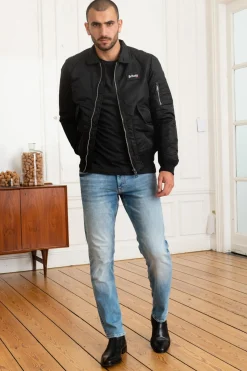 Blouson Homme Schott 210100Rs Black