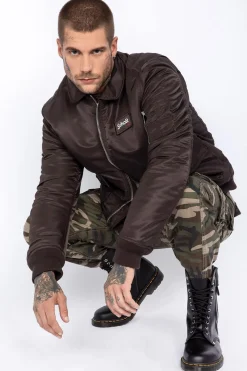 Blouson Homme Schott 210100Rs Dark Brown