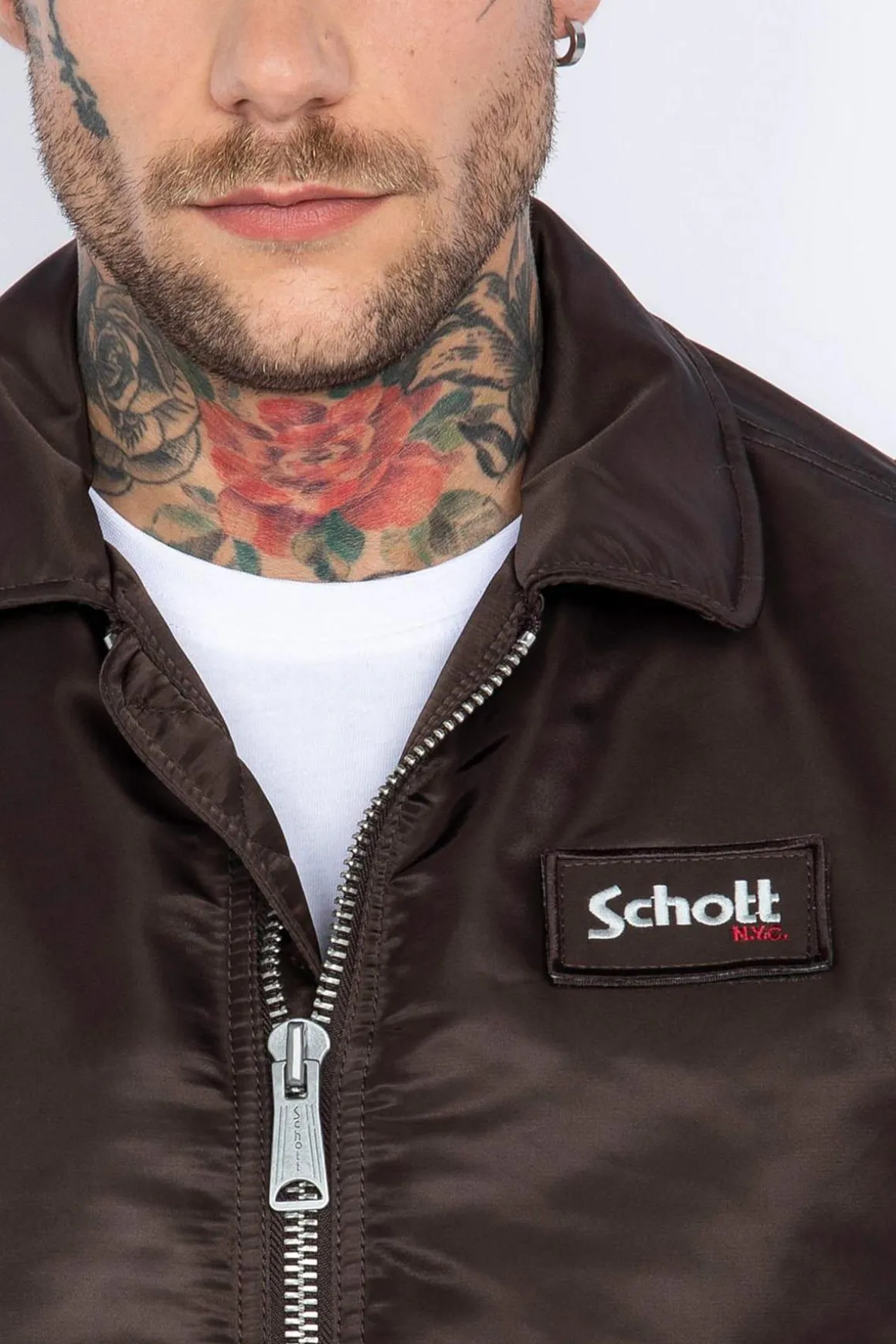 Blouson Homme Schott 210100Rs Dark Brown
