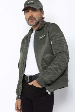 Blouson Homme Schott 210100Rs Sage Kaki