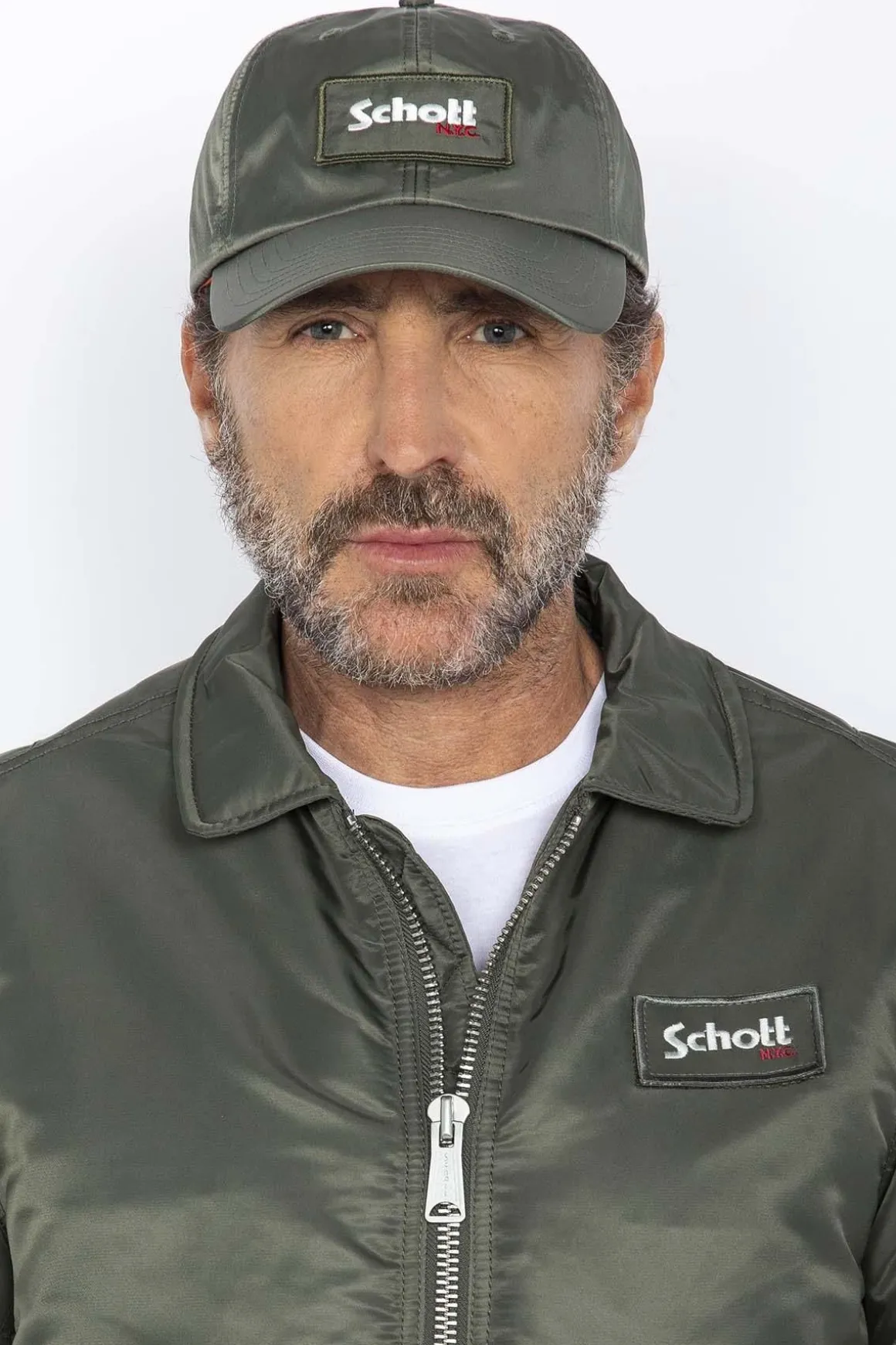 Blouson Homme Schott 210100Rs Sage Kaki