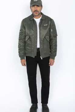 Blouson Homme Schott 210100Rs Sage Kaki