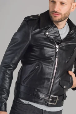 Blouson Homme Schott 613Sh Black