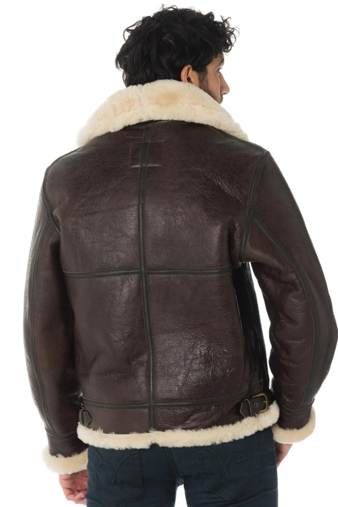 Blouson Homme Schott 257S Marron