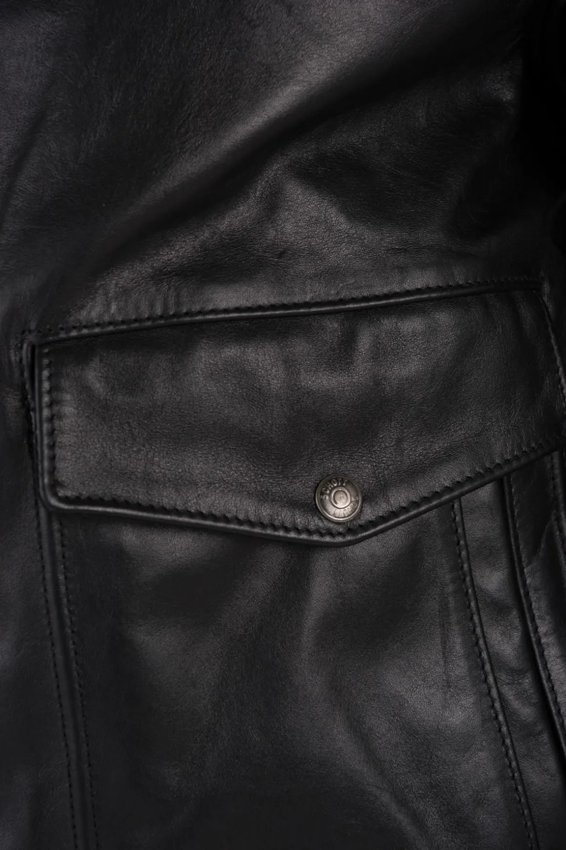 Blouson Homme Schott 184Sm Black