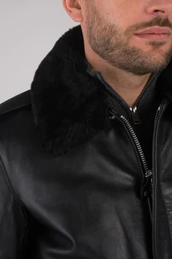 Blouson Homme Schott 184Sm Black