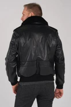 Blouson Homme Schott 184Sm Black