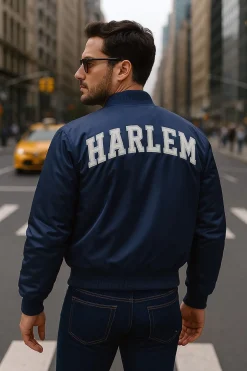 Blouson Homme Schott Sporting Dark Navy