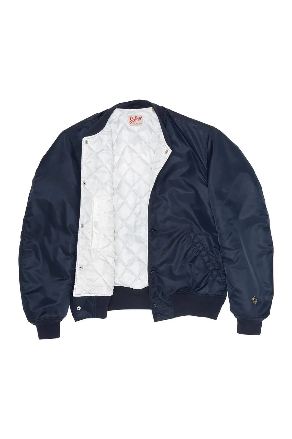 Blouson Homme Schott Sporting Dark Navy