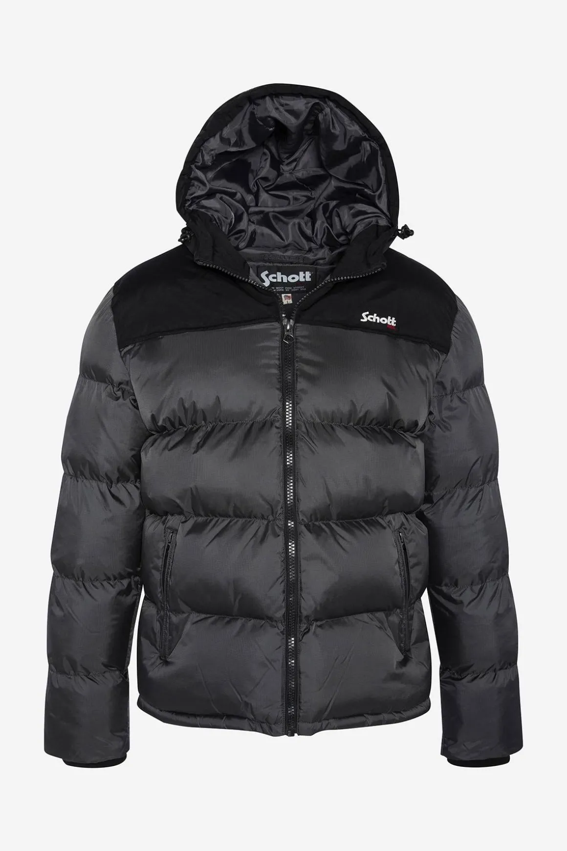 Blouson Homme Schott Utah2 Anthracite