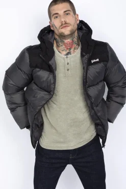 Blouson Homme Schott Utah2 Anthracite