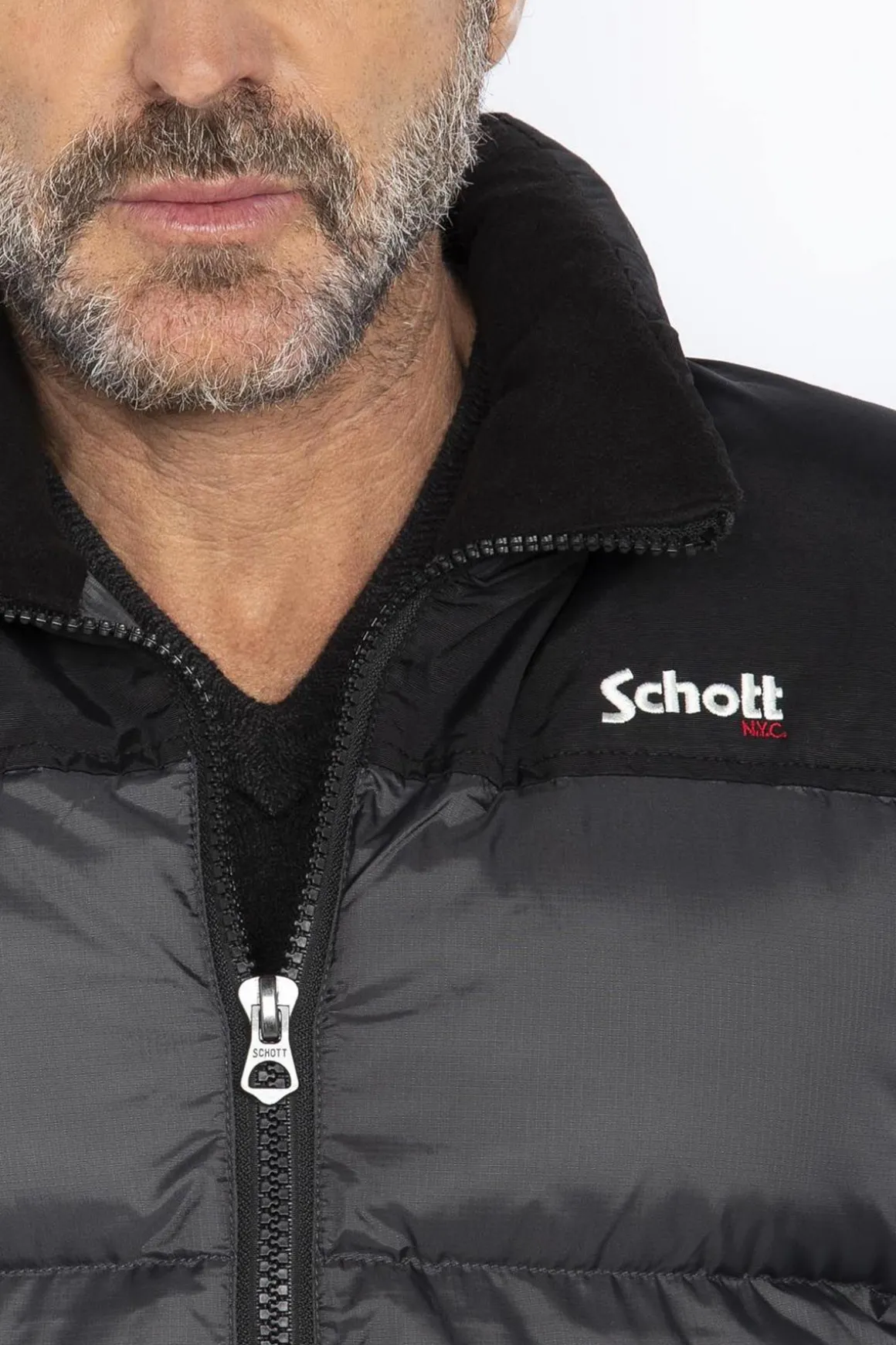 Blouson Homme Schott Utah Anthracite